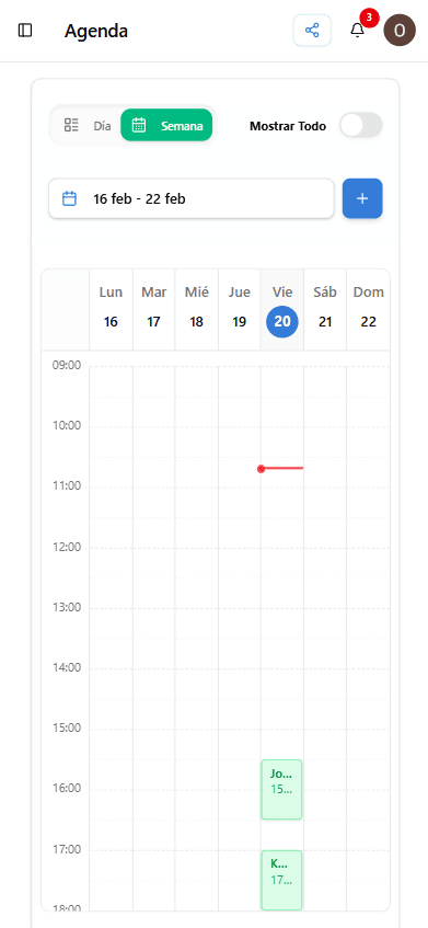 Organiza tu agenda mobile